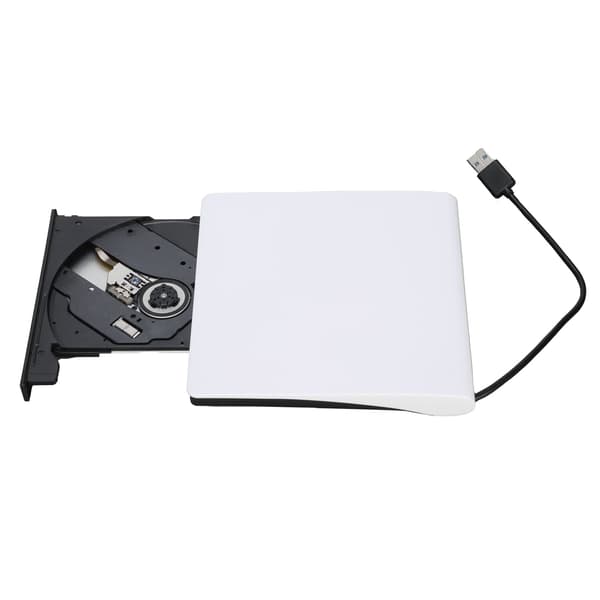 Extern USB 3.0 DVD-enhet 5Gb/s Hastighet Plug and Play Hög Kompatibilitet