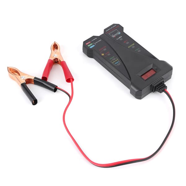 12V Digital Batteritester Oplader System Analysator Spænding Generator Output Test LCD Display