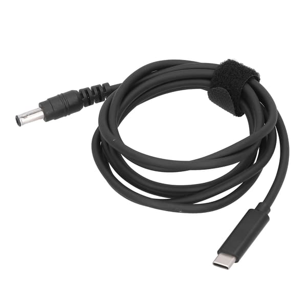 Typ C PD Strömadapterkabel 5,5 mm x 1,0 mm DC Snabbladdningskabel för bärbara datorer