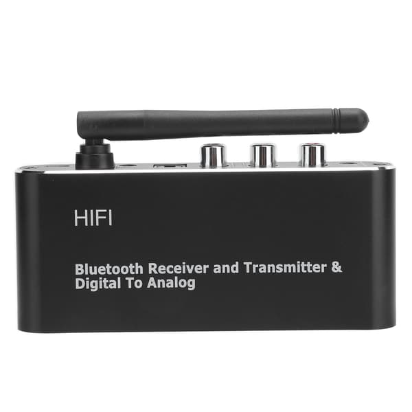 Trådlös Digital till Analog Ljudomvandlare Bluetooth Mottagare DAC Adapter D09
