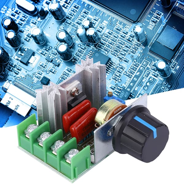 5 stk. AC 220V PWM Motorhastighedsregulator 50-220V Variabel Hastighed