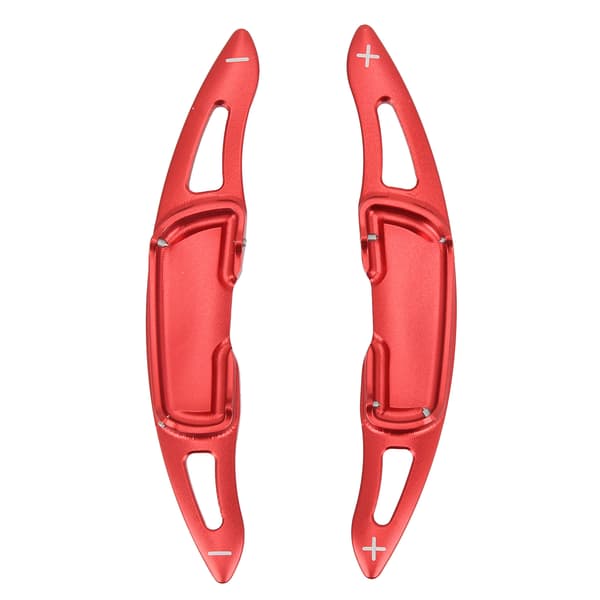 2 stk. bilrattgirskifterforlengere, røde erstatninger for Mazda 3 2014-opp