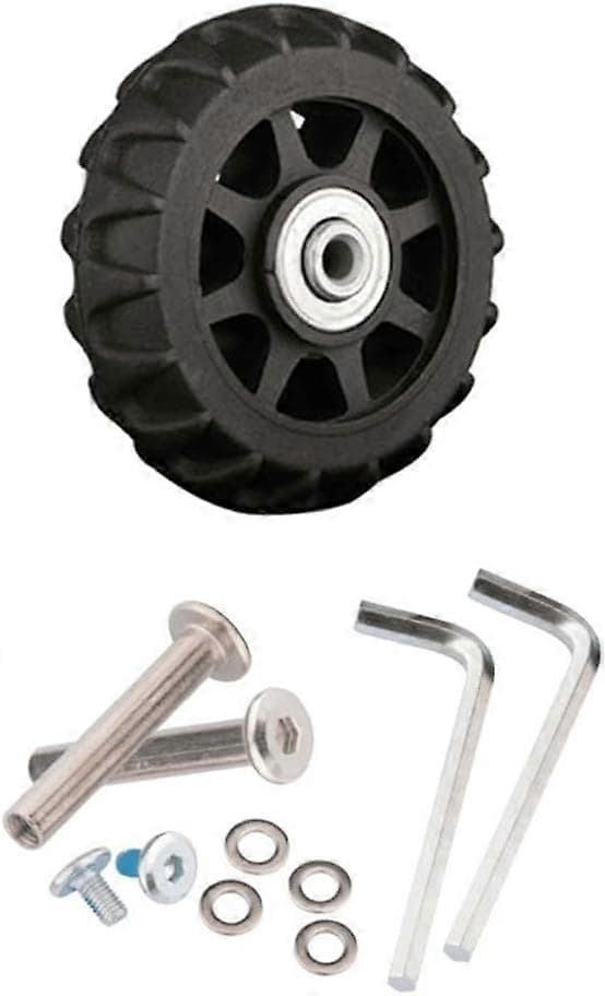 Erstatningshjul til trolleybagage 2 sæt af højstyrke plastdesign