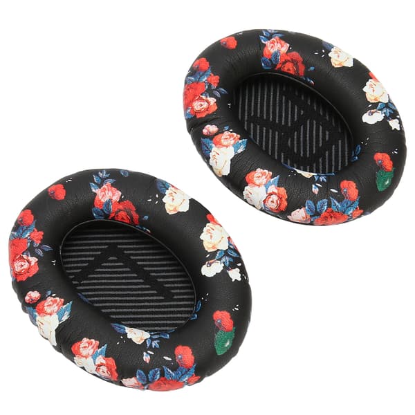 QC35 QC25 QC15 QC2 AE2i AE2W Udskiftningsørekopper Blødt proteinlæder Memory Foam Sort
