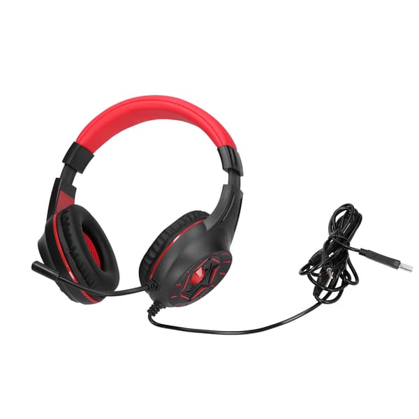 G315 Gaming Headset 3,5 mm Kablet LED Støyreduserende Mikrofon