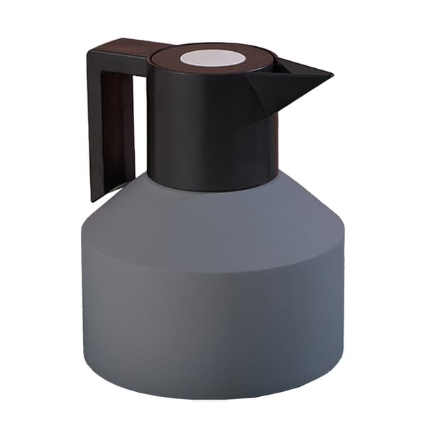Kaffekande 1,2L Rustfrit Stål Varmebevarende Isolering Termisk Kaffekande til Te Kaffe Grå