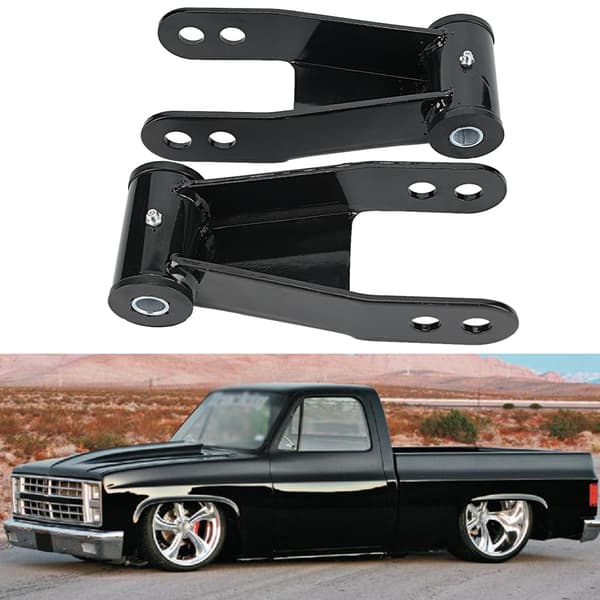2 stk. 2\" Sænkningsbøjler Sænkningssæt Dele til Chevy C10 1973-1987