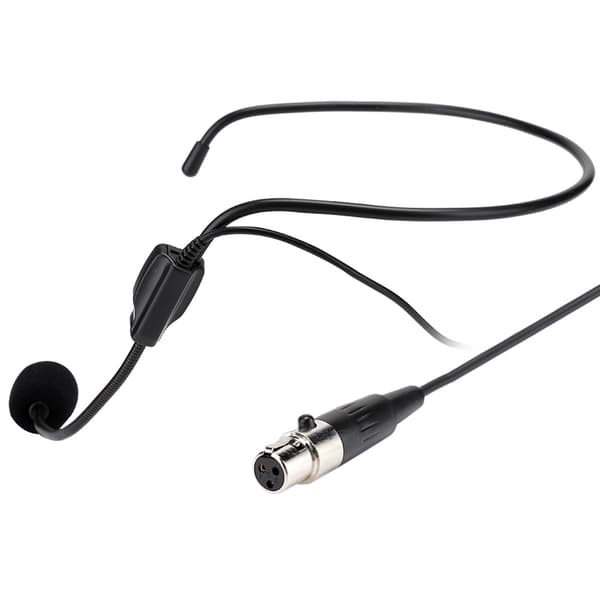 Mini XLR 3 Pin TA3F Plugg Profesjonelt Trådløst Headset Mikrofon