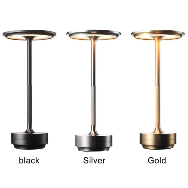 Dimbar Oppladbar Vanntett Bordlampe