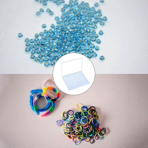 Diamantmaling Tilbehørsboks 56 Gitre Diamantbroderi Sorteringsboks