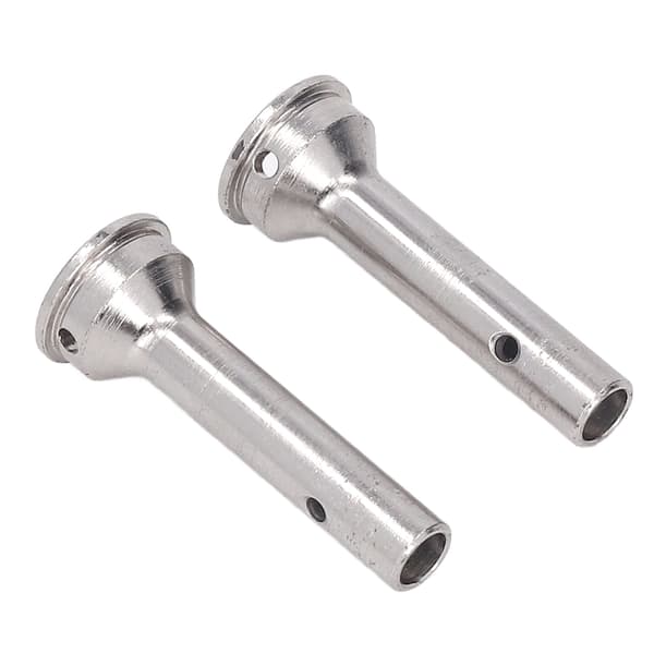 2 stk. RC Bil CVD Aksel Stål 8 mm Diameter Tilbehør til ARRMA 1/7 1/8 Serie Sølv