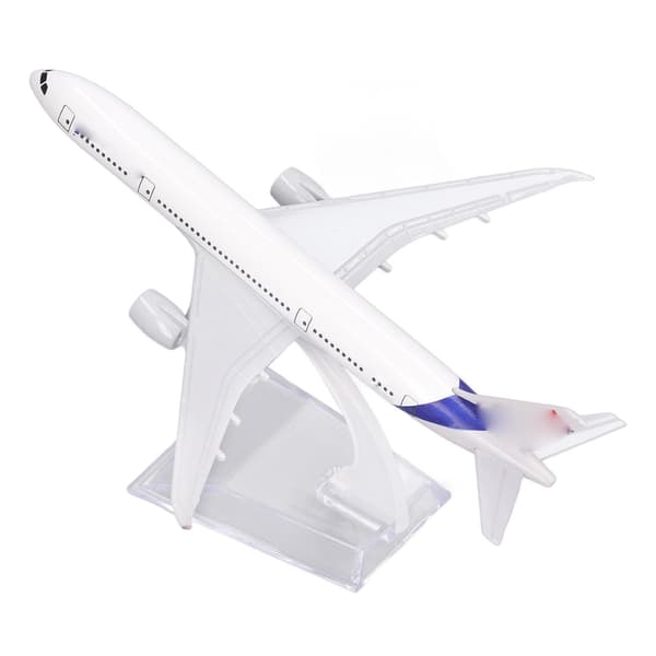 787 Flymodel Legering Boligdekoration Præcise Detaljer Simuleret Fly med Base