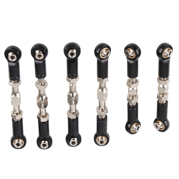 Metal Pull Rod Base Mount RC Opgraderingsdele til ARRMA Senton Granite Big Rock 1/10 RC Bil Sort