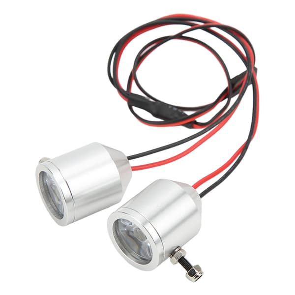 3W RC Spotlight Høj Lysstyrke Udskiftningsprojektør til 1/5 1/7 1/8 1/10 RC Biler Både