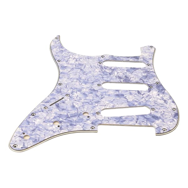 Gitarrplektrumskydd Ersättning Aluminiumfolieskydd PVC Repskydd Gitarrskyddsplatta GSSS37