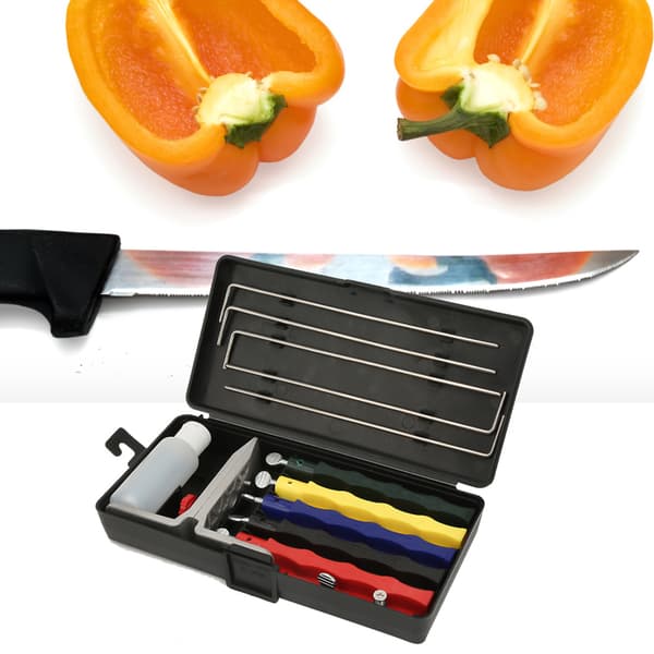 Slipsten Set Professionell Kök FiX vinkel Knivslipningssystem Kit
