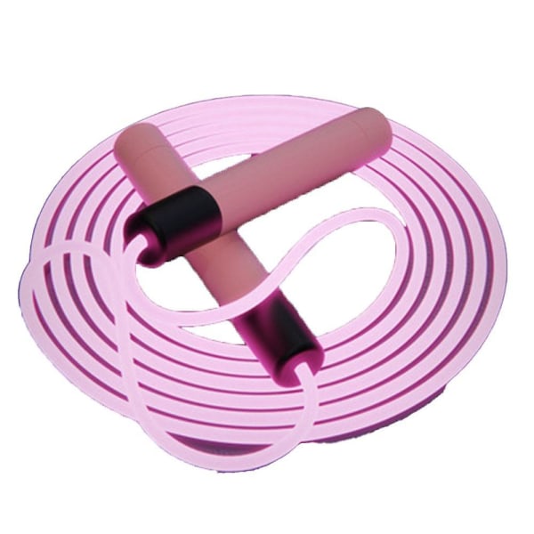 Light Up Jump Rope, Justerbart Jump Rope Fitness Training Vægttab og Night Party Favor Pink