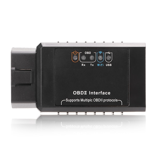 16-bens WIFI USB Bil Diagnostisk Værktøj OBD2 Interface V1.5 til Windows XP 7 8 Android