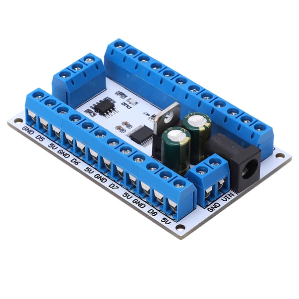 8-kanals R4DCB08 RS485 sensor modulkort for papirløs opptaker PLC 6-24V