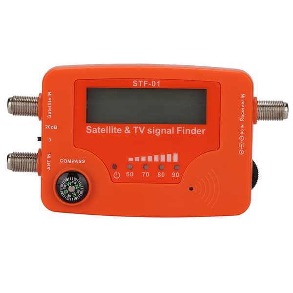 Digital satellitsignalmeter LCD-display Kompas Summerkontrol