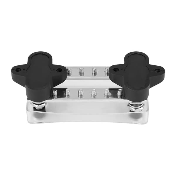 Dobbelt 6-vejs 100A 4-studs elektrisk terminal samledåse med dæksel 12V til 48V til båd lastbil bus