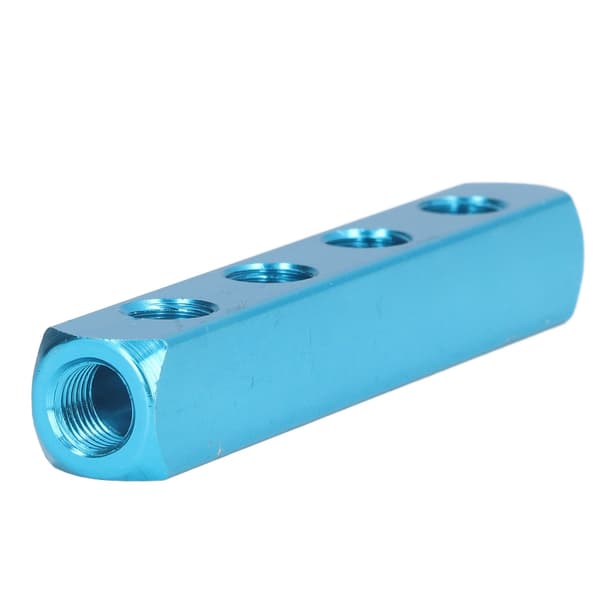 Aluminium Pneumatisk Manifold Blok Splitter AL-4 Luftfordeling til Automationsudstyr