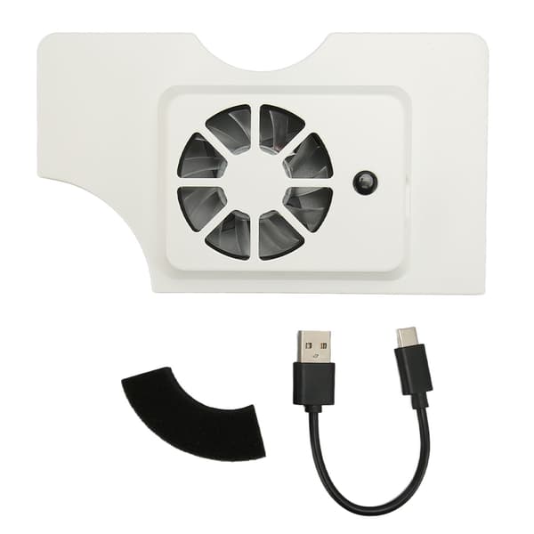 Switch OLED Kylningsdocka med Blå LED Tyst Effektiv Värmeavledningsfläkt