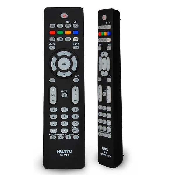 719c Erstatningsfjernbetjening til Philips TV Rc8205