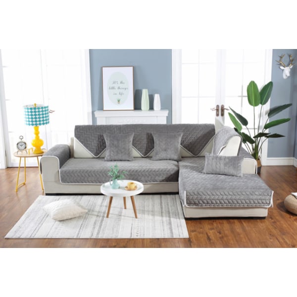 Moderni minimalistinen sohvatyyny, mukava pehmeä cover(harmaa, 70*70),