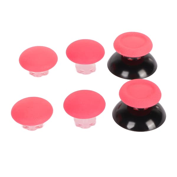 PS5 Controller Pink 8 i 1 Multifunktionel 3D Fjernbetjenings Tommelfingergreb med 2 Tommelfingerbase