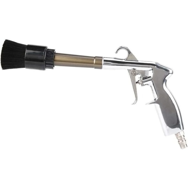 Högtrycksrengöringspistol för bil Pneumatisk rengöringspistol (borstetyp av legerat horn) lämplig för utomhusbruk, bil