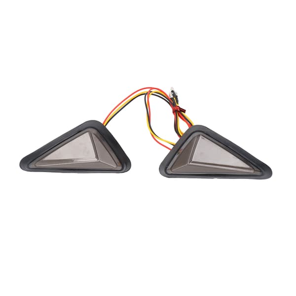 2 stk. Motorcykel LED Blinklys Flush Mount Indikator Blinker Universal Motorcykel