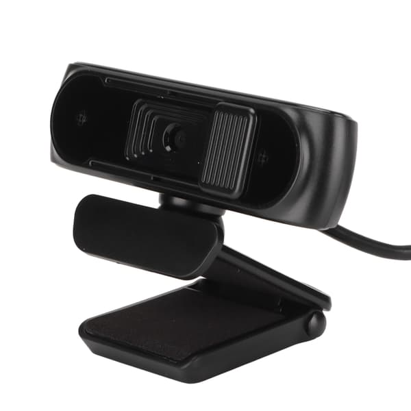HD 1080P Webcam Autofokus Plug Play Computer Kamera med Mikrofon til Online Læring Undervisning Møde Sort
