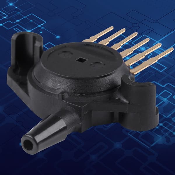 1PC Absolut Integreret Tryksensor 15 Til 700KPA (2.18 ~ 101.5 PSI) MPX5700AP Sort