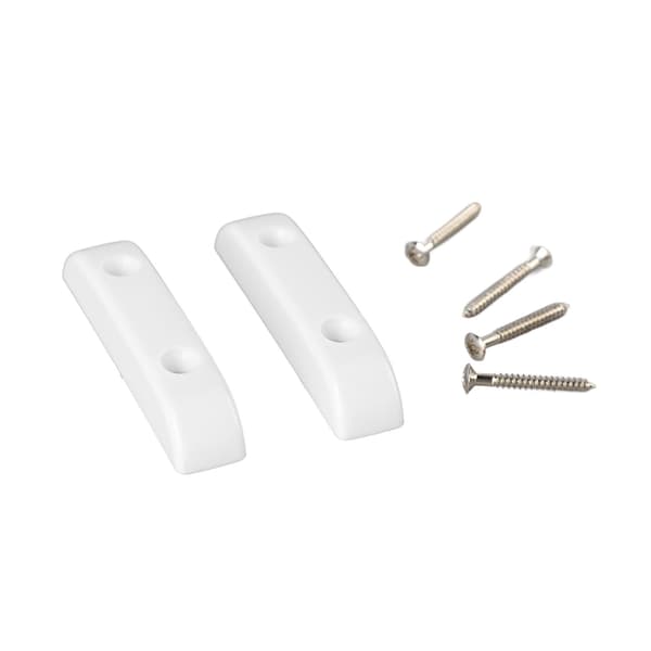 2 st bas tumstöd plast halkfri lättvikt jazzbasgitarr tumfingerstöd GM02 vit