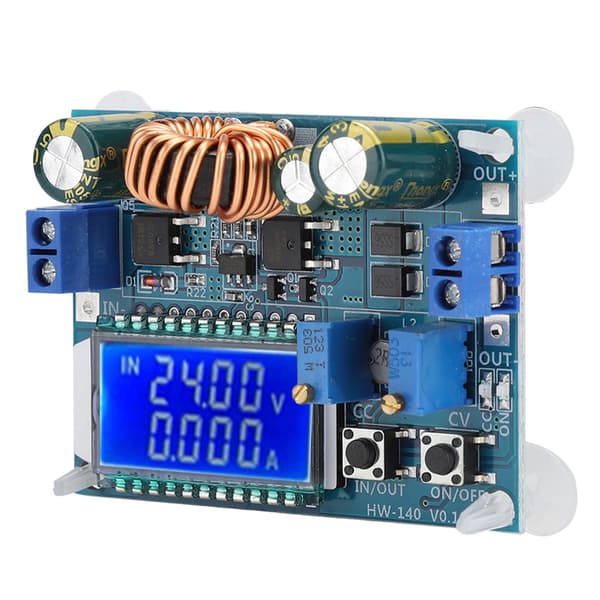 Step Up Down Buck Boost Strømforsyningsmodul Konstant Spænding Strøm LCD Digital Display