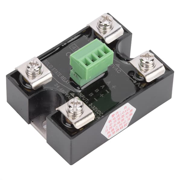 BERM Solid State Relay Dual Channel DC Control Dual Channel AC Single Phase SSR 24-480VAC (40A(BERM-SK40DA))