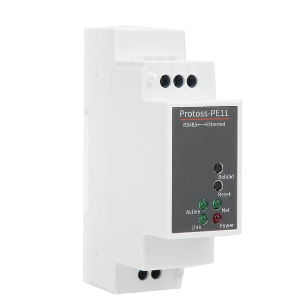 RS485 till WIFI Seriell Server Skena Montering Ethernet Modul 9-50VDC 10W PE11-M