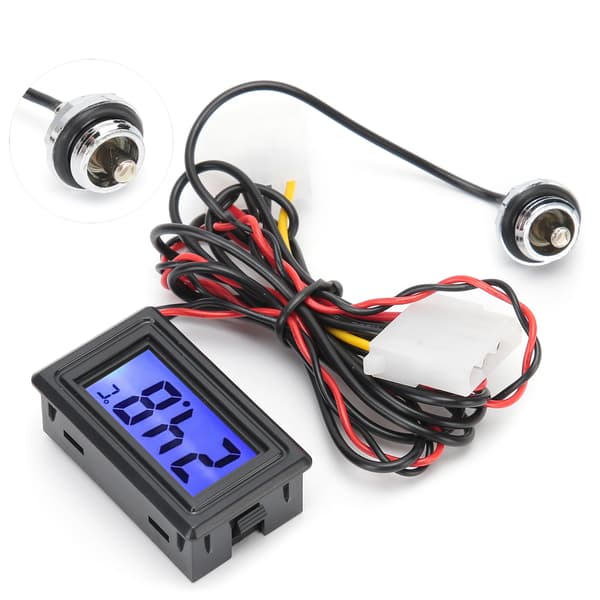 WDXS DT Digitalt Display Vandkøling Termometer Computer Temperaturmåler 5V til 24V
