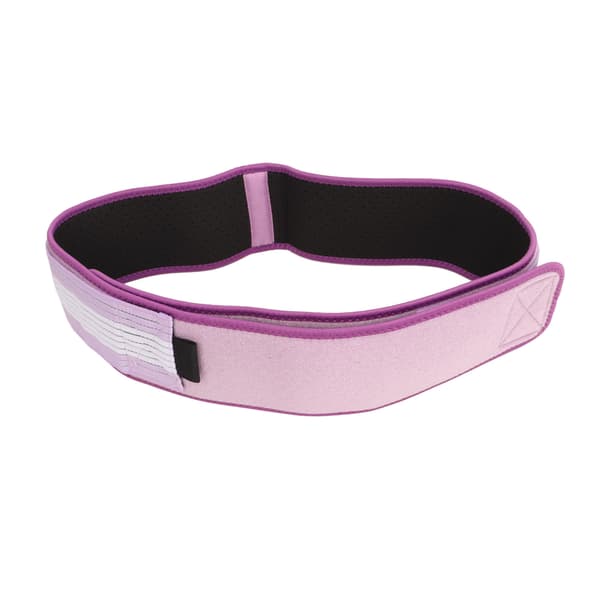 Justerbart Ischiasbälte Bäckenstabilisering Smärtlindring Sacroiliac SI Led Höftstöd 140cm Lila