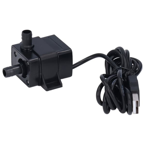 DC5521 Honkontakt Vattenpumpskit 5V 1W Lågtrycks Dränkbara Pumpar med USB-kabel