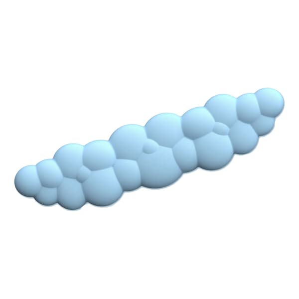 Sky Musematte Håndleddsstøtte Memory Foam Myk Blå Søt Tretthetslindring Forebygger Deformasjon