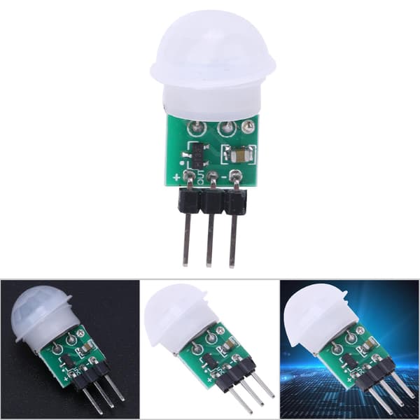 AM312 Mini Kroppssensor Infrarød Menneskelig Bevegelsesdetektor Modul DC 2.7V til 12V