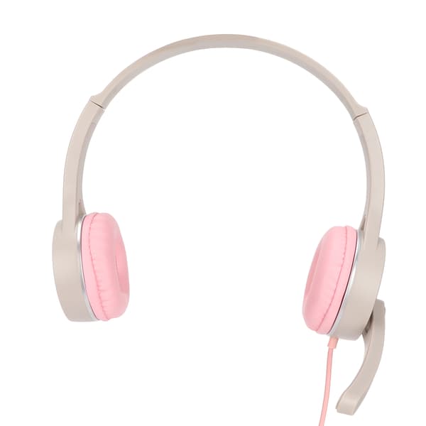 Barn 3,5 mm kablet stereofoldbart headset for onlinekurs og musikklytting