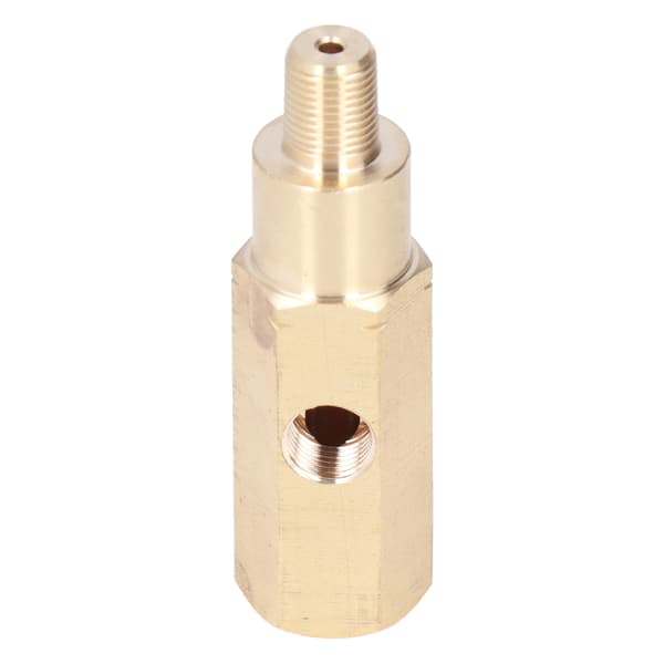 1/8in Olietryk Måler Adapter Messing T Stykke Sensor Sender Universal til Bilmodifikation
