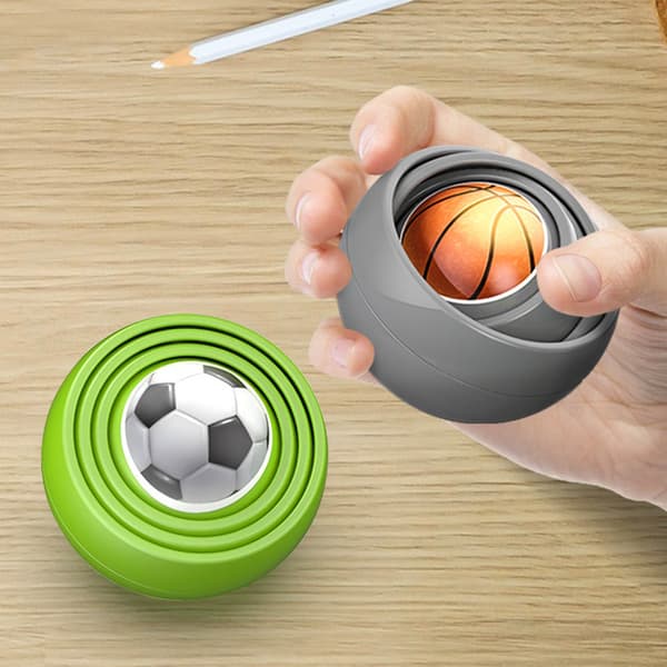 3D Uendelig Flipbold Dekompression Stress Relief Multi-lags Fingerspids Rullende Fodbold Legetøj