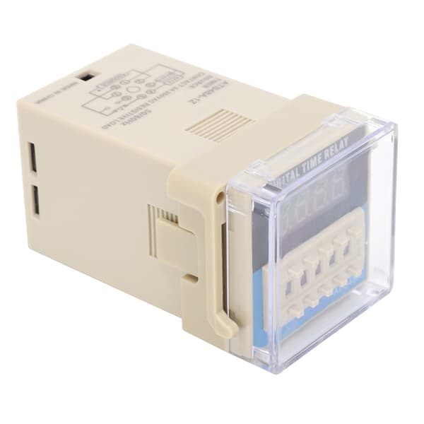 ATS48A 1ZAC220V Hög Precision Digital Display Tidsrelä LED Justerbar Elektronisk Komponent