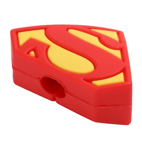 Tecknad Mobiltelefon USB-Kabel Bit Skydd Röd