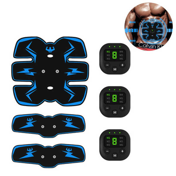 Abs Stimulator Magmuskler, Muskelstimulator, Ems Abs Trainer Body Toning Fitness, USB Uppladdningsbart Toning Bälte Abs Fit Weight Muscle Toner Work