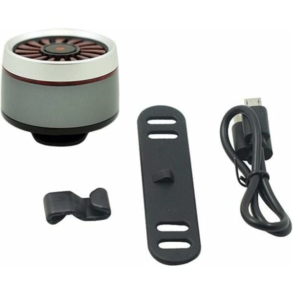 Cykelbakljus, Smart Broms USB uppladdningsbar cykelbaklykta, 5 ljuslägen Rött cykelbakljus med hög intensitet